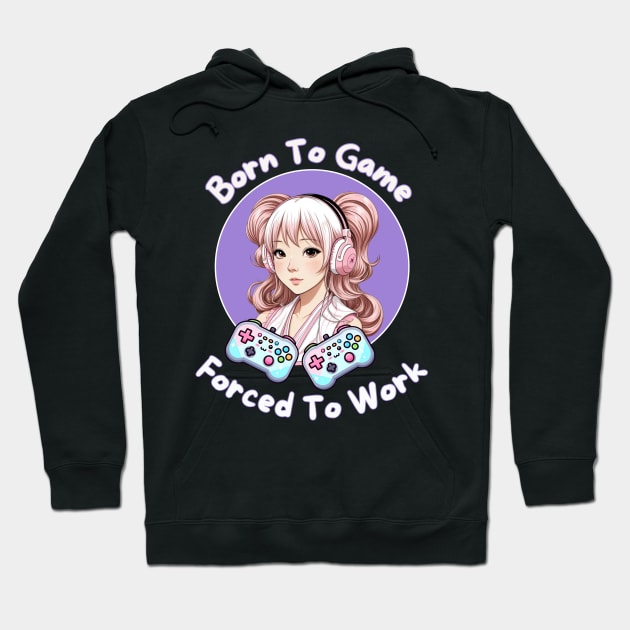 Gamer Girl Geek Girl Hoodie by Japanese Fever